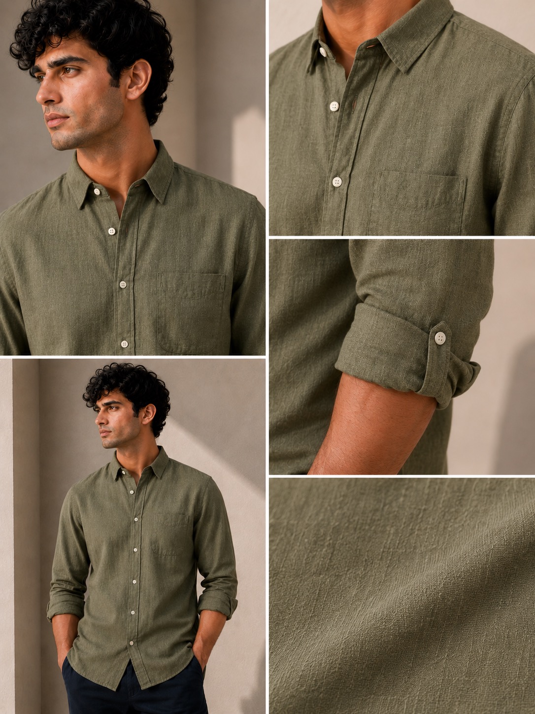 Urban Sage Cotton-Linen Shirt 4