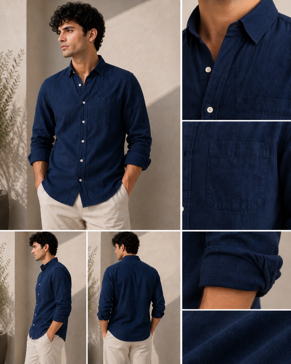 Midnight Coast Linen Shirt 2